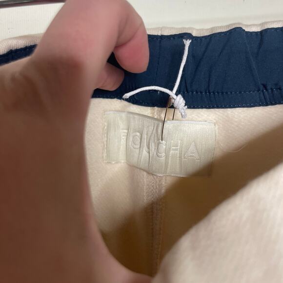 Roucha Penn Cotton Sweatpants in Ivory sz B US M - Picture 3 of 11